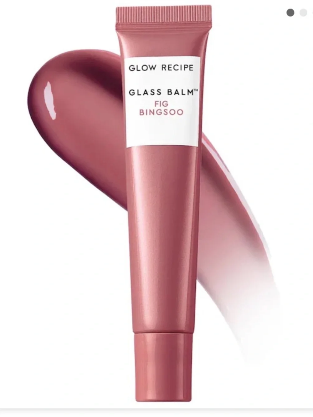 Glow Recipe Glass Balm Tinted Lip Balm - fig Bingsoo